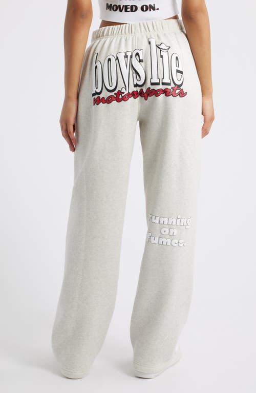 Boys Lie Running On Fumes Alex Sweatpants In Heather Ash Grey