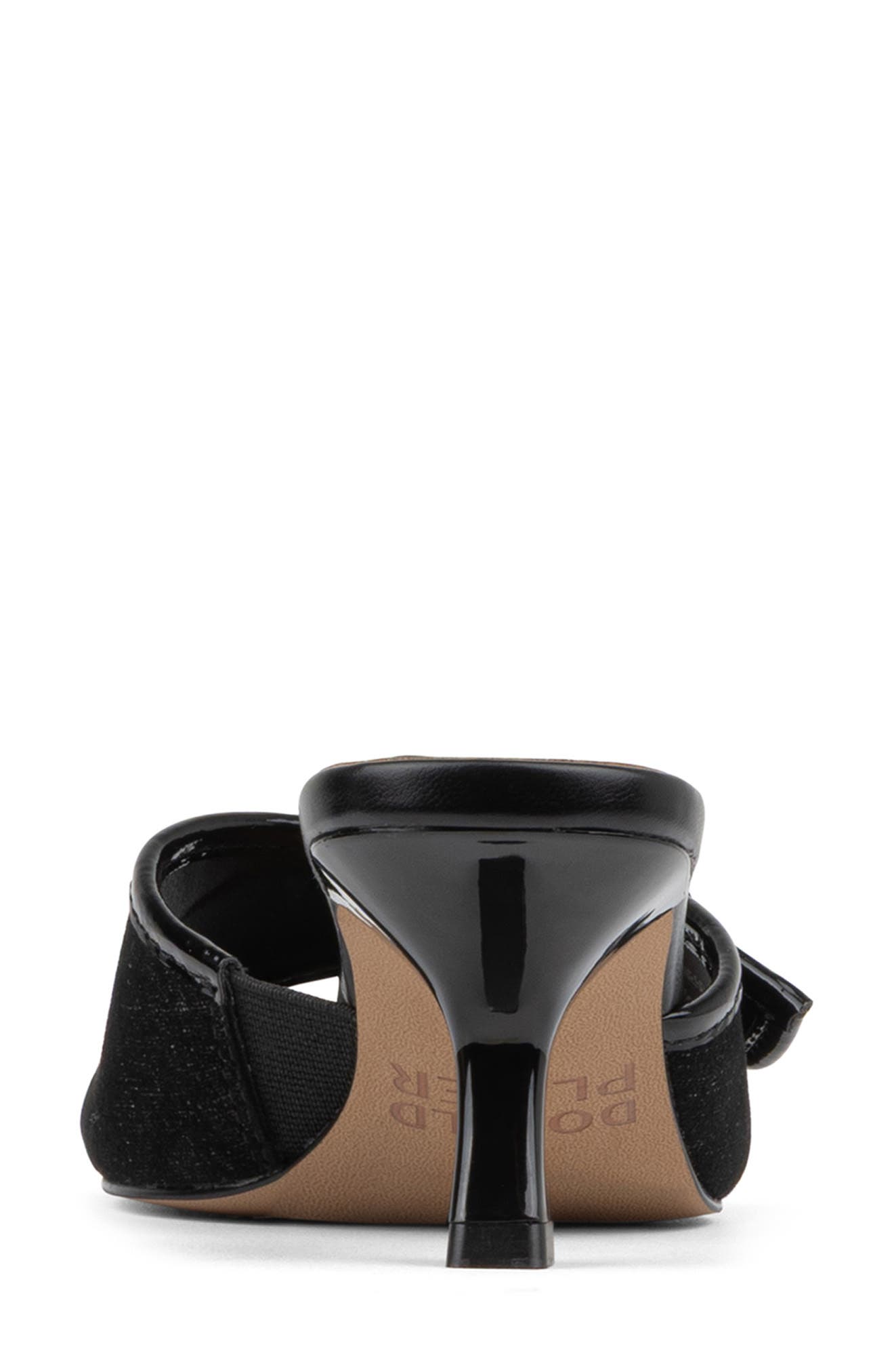 Donald Pliner Buckle Mule, Alternate, color, Black