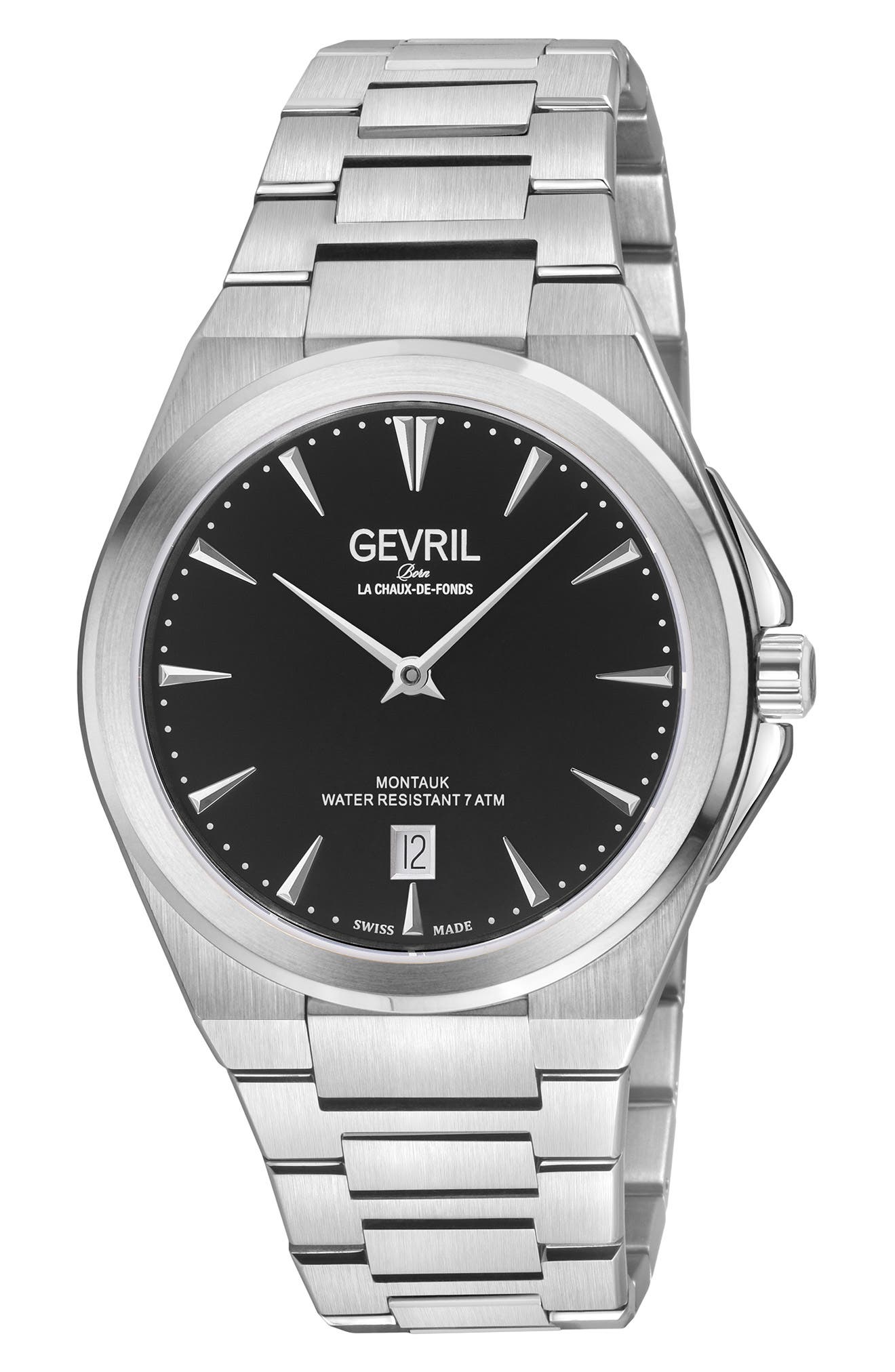 GEVRIL Montauk Bracelet Watch, 40mm