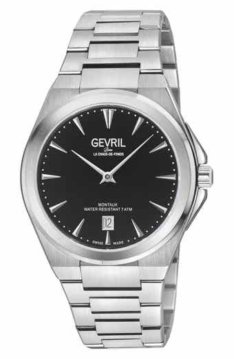 GEVRIL Montauk Bracelet Watch, 40mm
