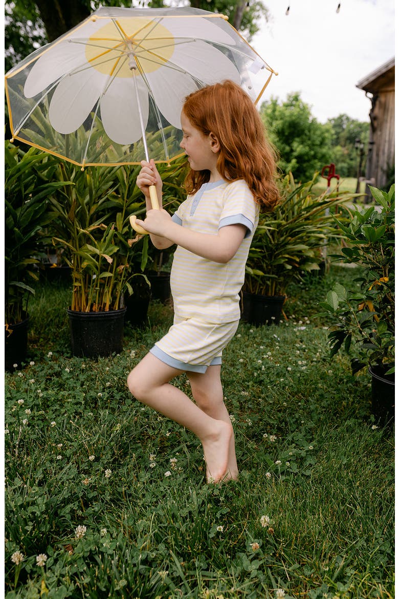 Frankie PJ Set, Alternate, color, Lemon Stripe
