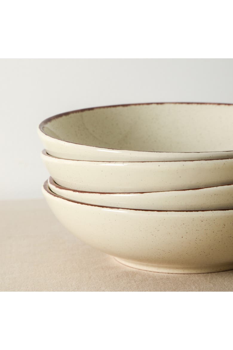Heath Stoneware 24-Piece Dinnerware Set, Alternate, color, Coffee