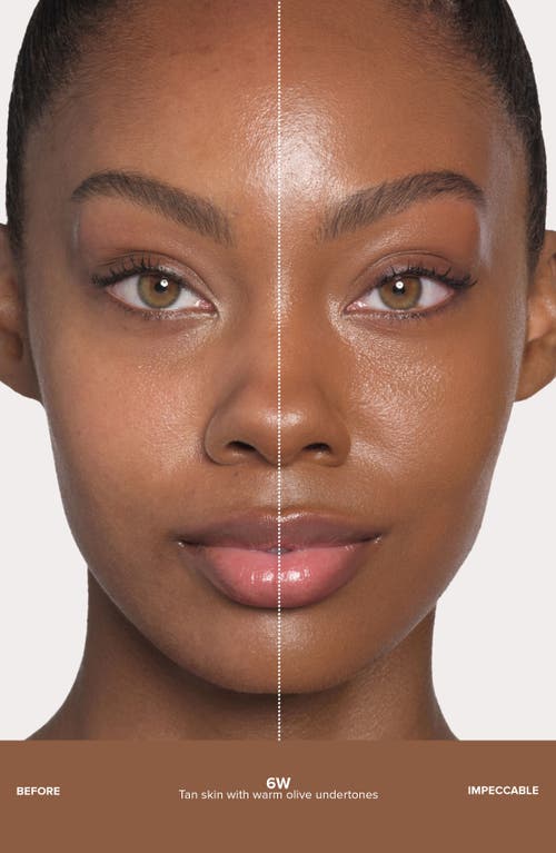 Anastasia Beverly Hills Impeccable Blurring Second-skin Matte Foundation In 6w Tan Warm Olive