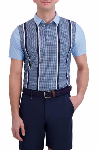 Geo Vertical Tech Jersey Golf Polo