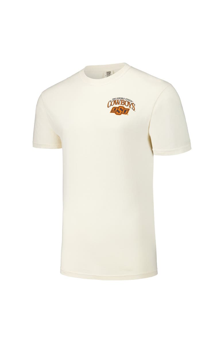 IMAGE ONE Unisex Natural Oklahoma State Cowboys Hyper Local Western Poster T-Shirt, Alternate, color,