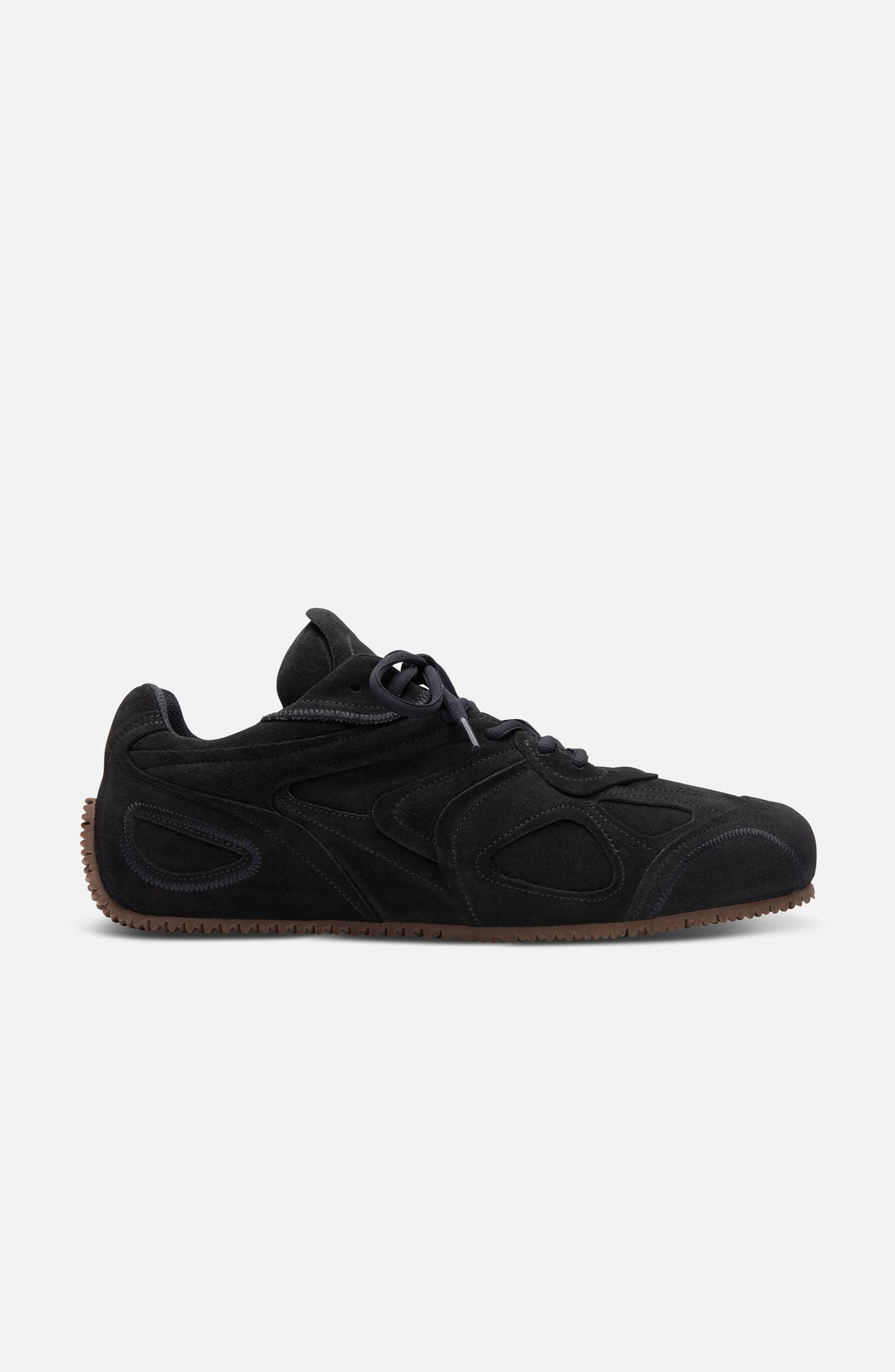 Axel Arigato Slow Suede Runner - Women's, Main, color, Black/Dark Gum