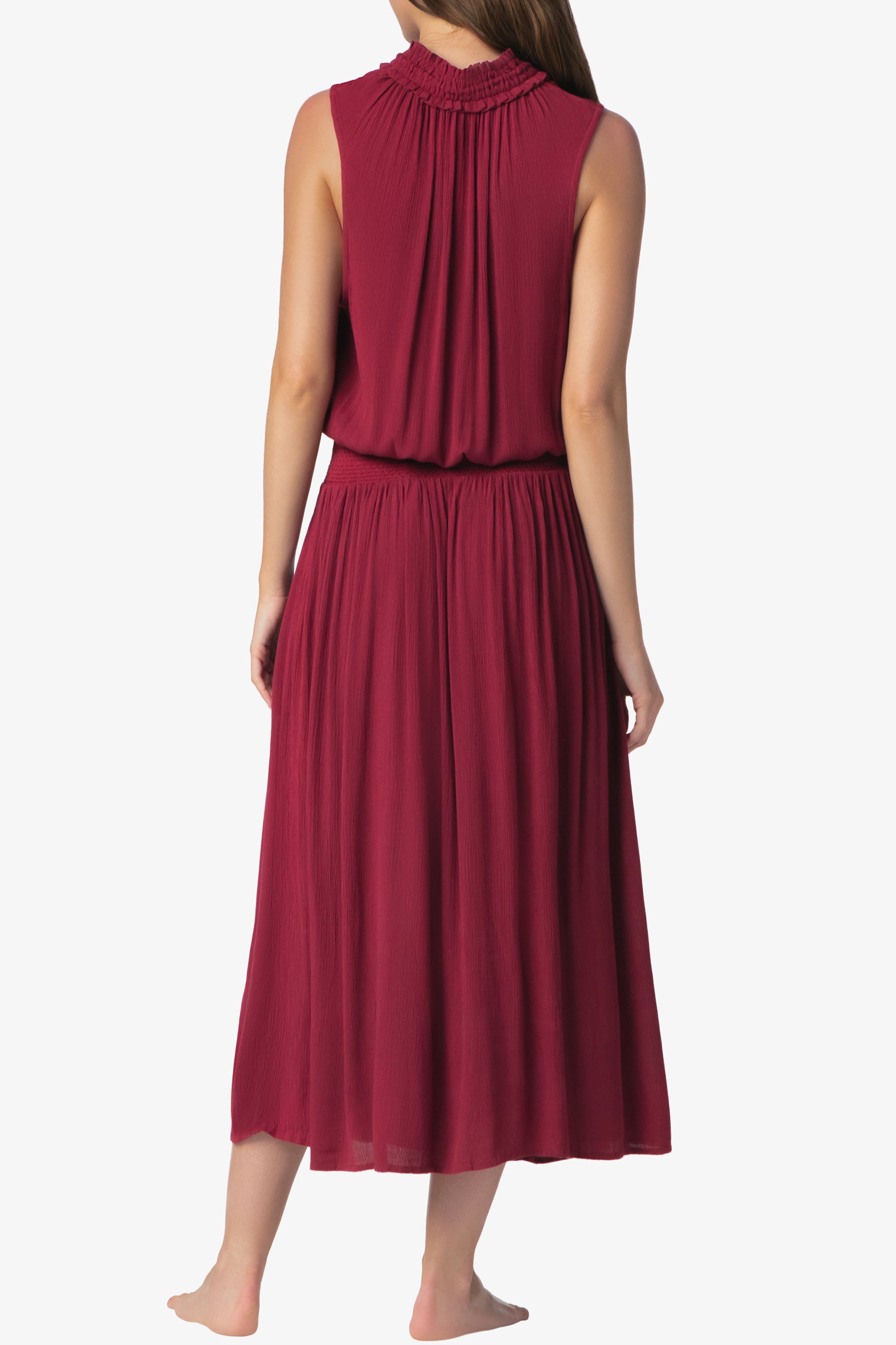 Sleeveless Smocked Dress - image 2