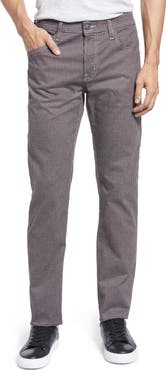 AG Tellis Slim Fit Houndstooth Jeans