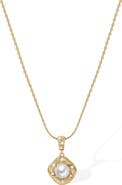 RETRO CHIC Canary Pendant Necklace