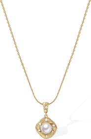 RETRO CHIC Canary Pendant Necklace