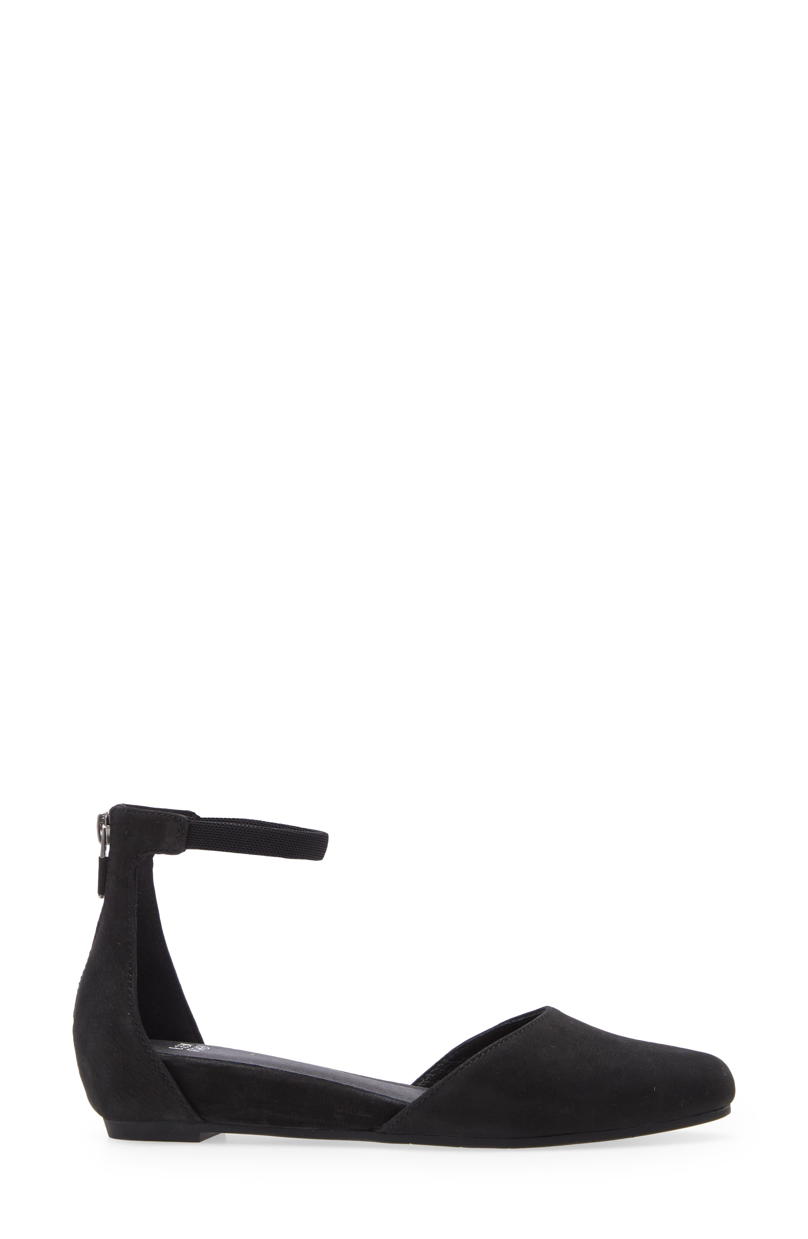 Eileen Fisher Ingle Ankle Strap Flat, Alternate, color, 