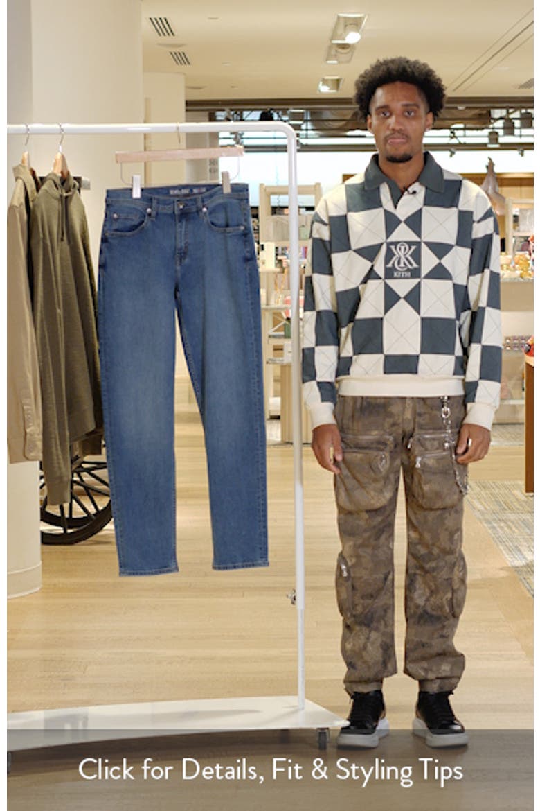 Slim Straight Fit Jeans video