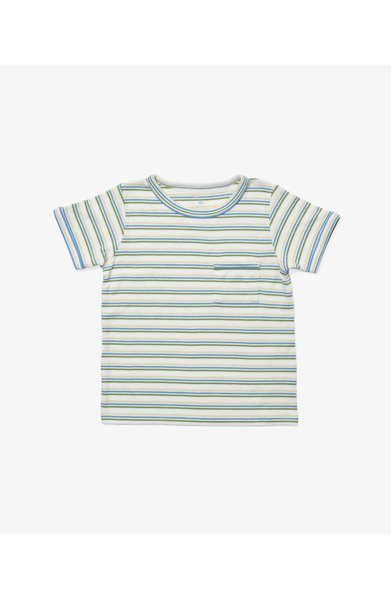 Oso and Me Willie T-Shirt, Main, color, Butter Stripe