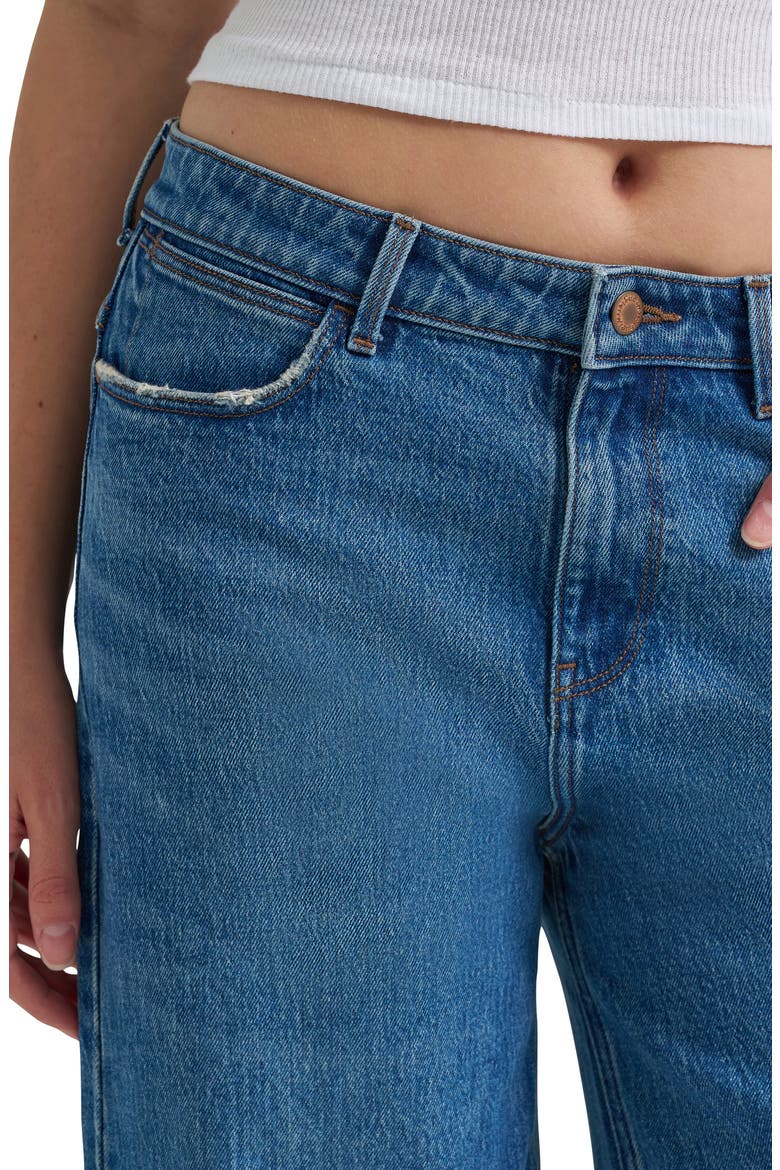 Western High Waist Wide Leg Jeans, Alternate, color, SPARROW