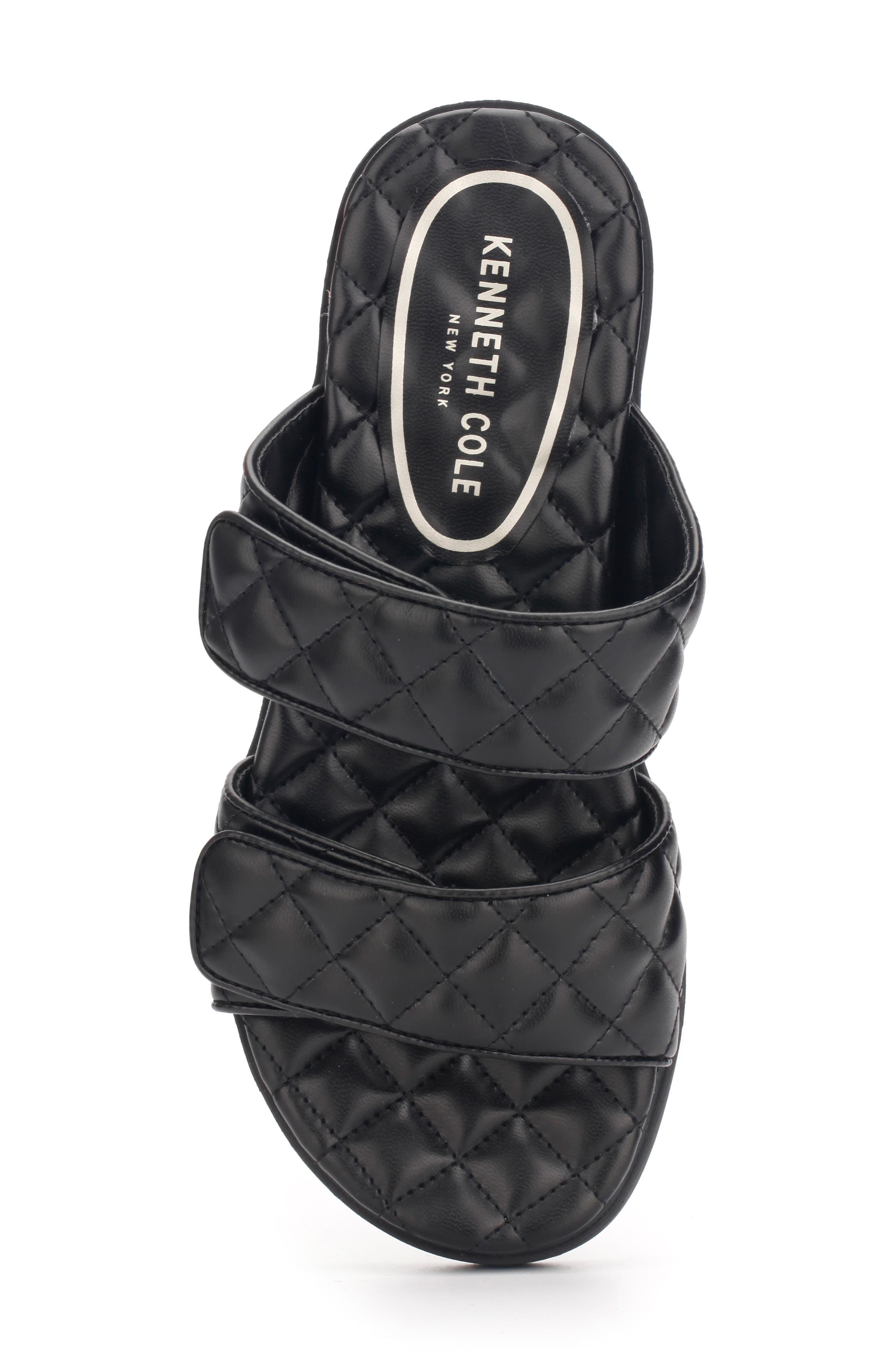 Reeves Slide Sandal, Alternate, color, BLACK