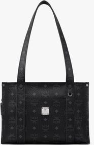 MCM Aren School Bag Tote in Visetos