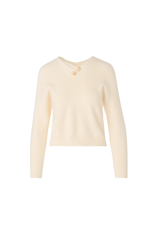 By Tess Collection Marlow Sweater In White