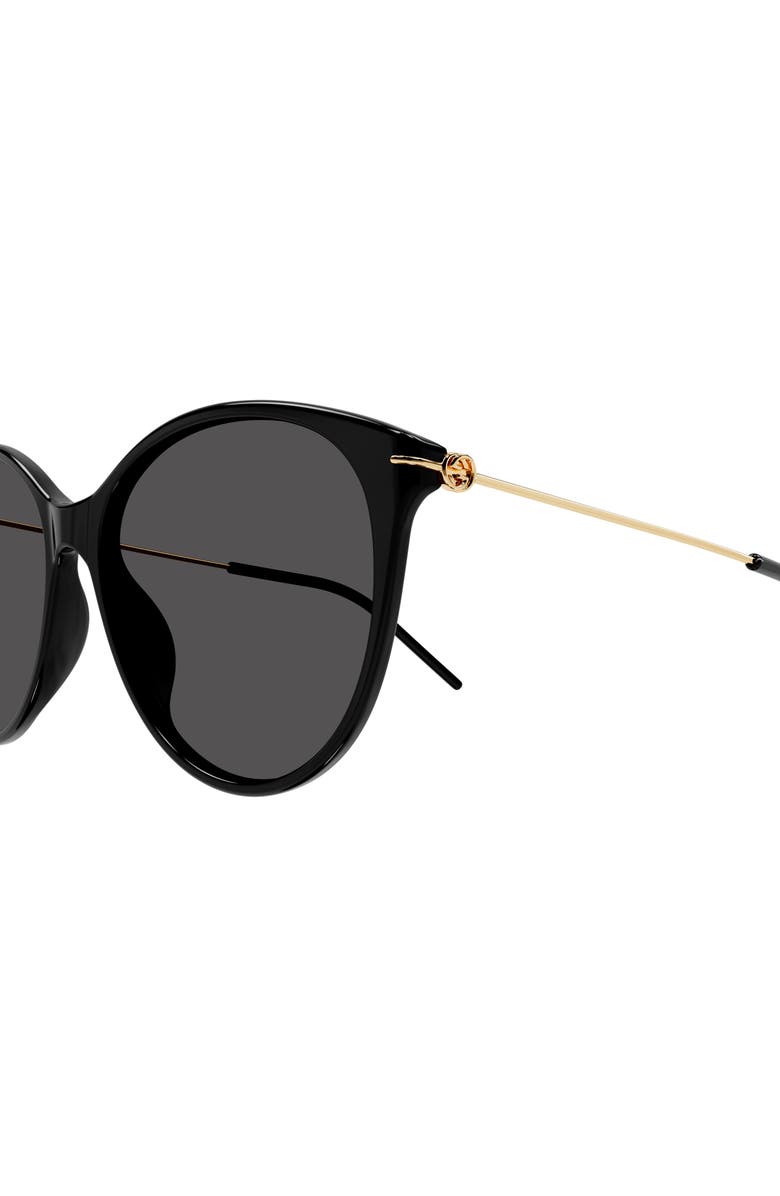 Gucci 58mm Cat Eye Sunglasses, Alternate, color, 
