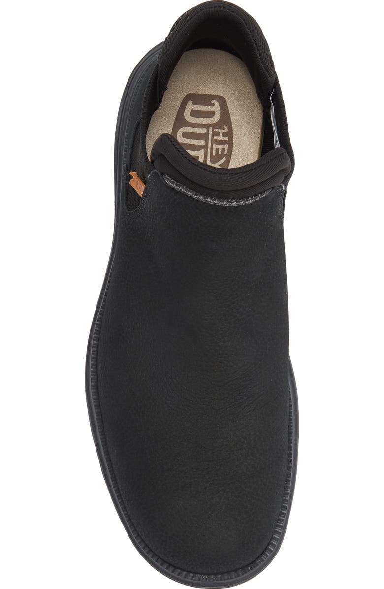 Hey Dude Branson Chelsea Boot, Alternate, color, Black
