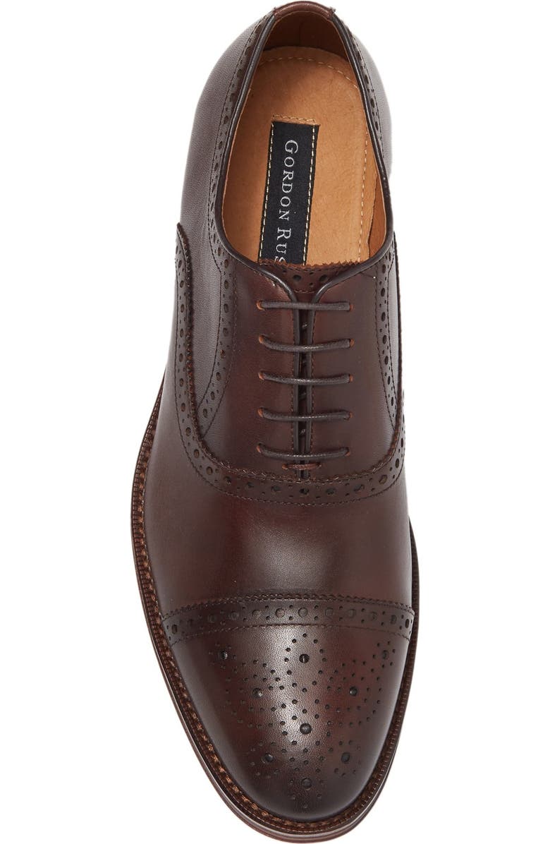 Gordon Rush Gabriel Cap Toe Leather Oxford, Alternate, color,