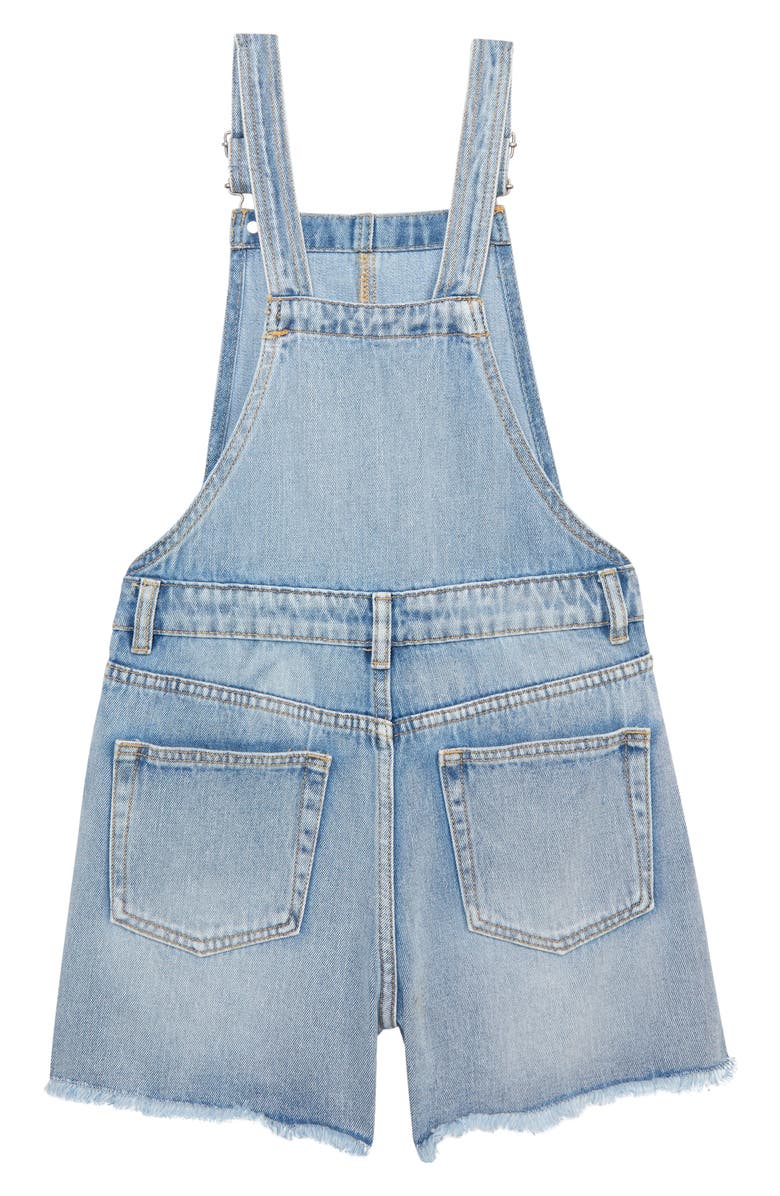 seed heritage Kids' Denim Overalls, Alternate, color, 