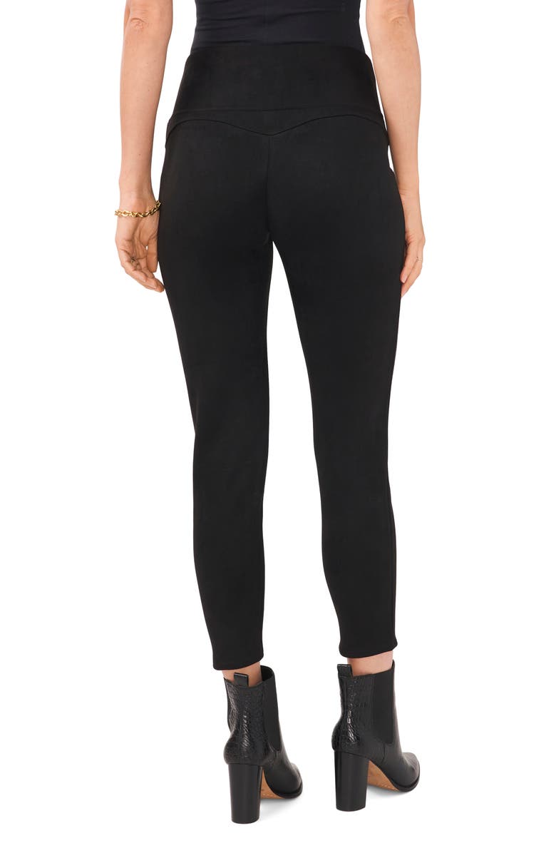 Vince Camuto Wide Waistband Leggings, Alternate, color, 