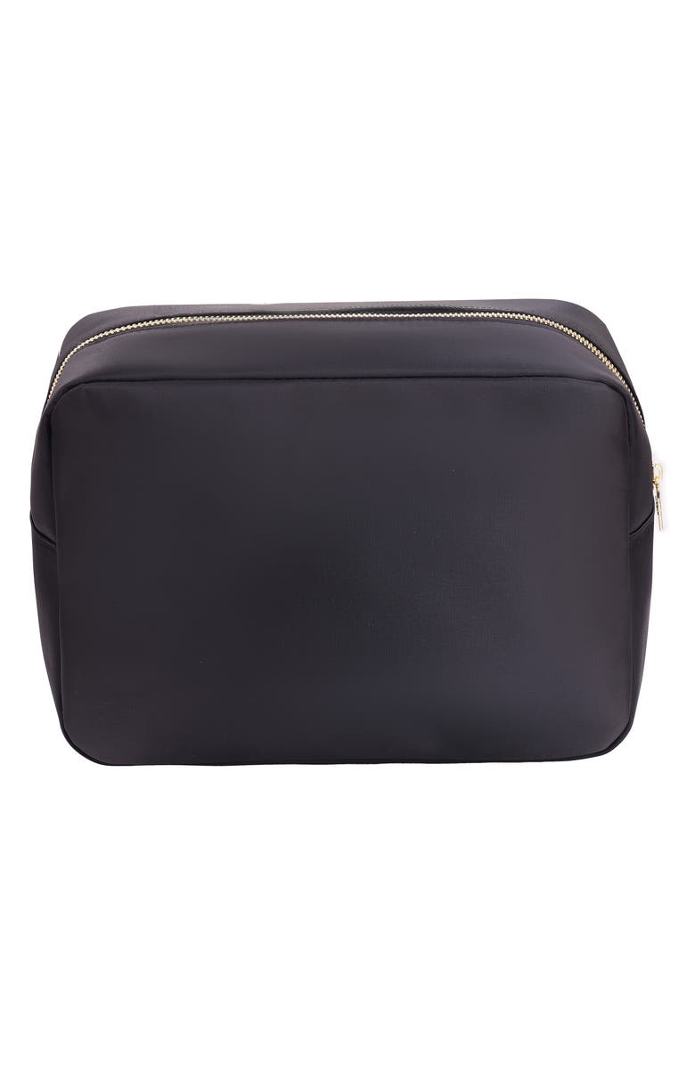 Bloc Bags XL Lipstick Patch Cosmetic Bag with Insert, Alternate, color, Black