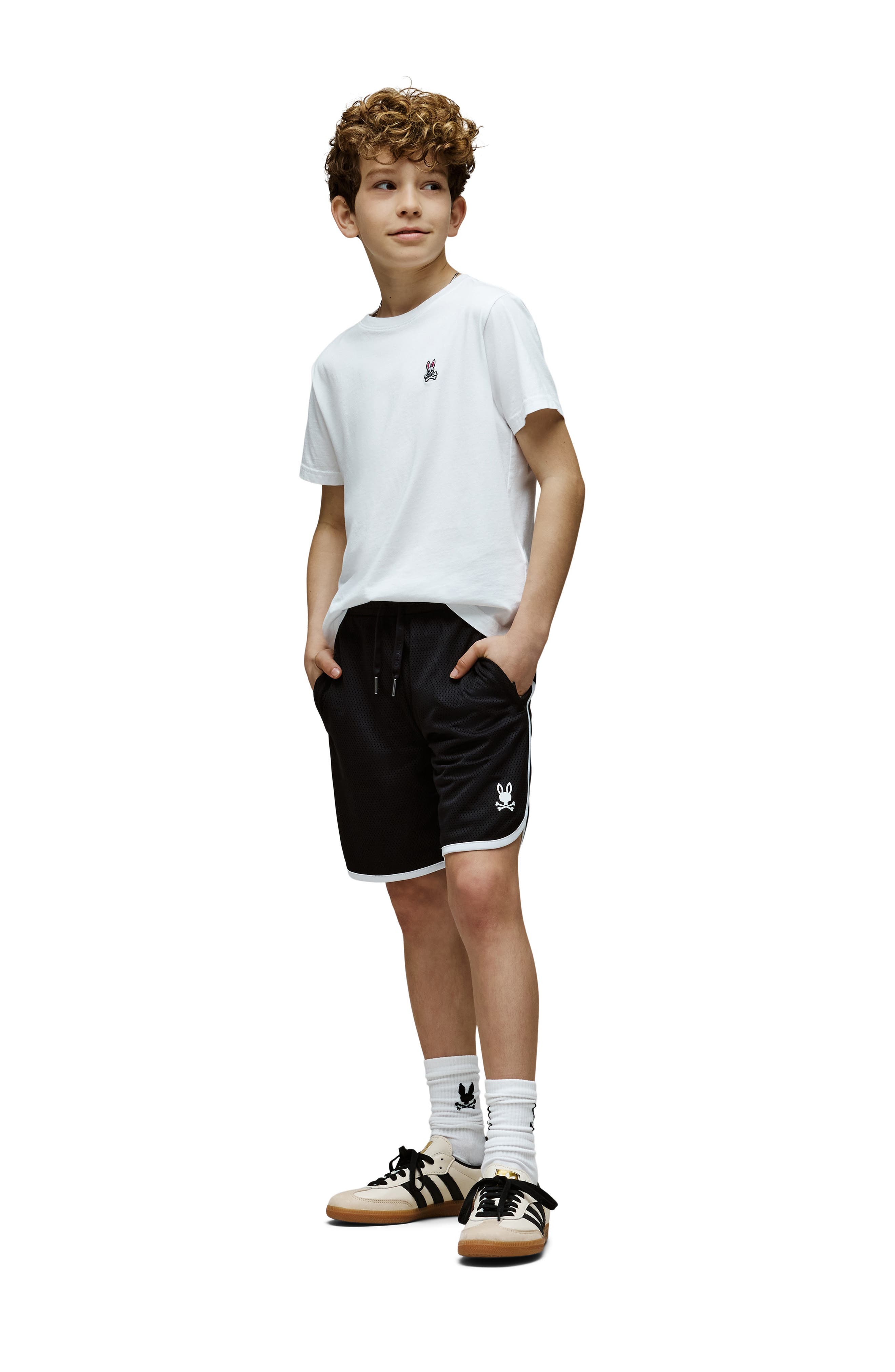 Psycho Bunny Kids' Nico Mesh Shorts | Nordstromrack