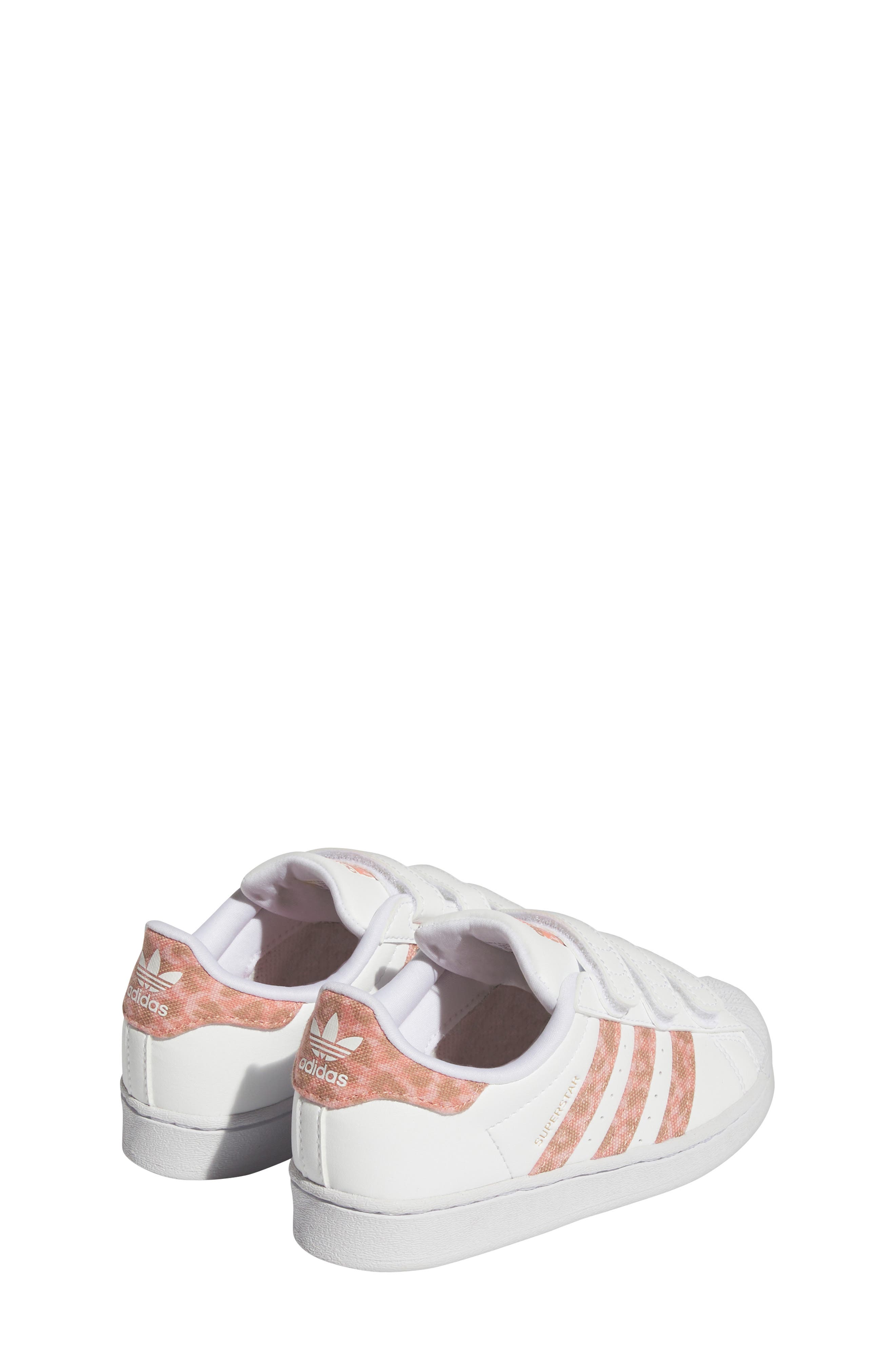 Kids' Superstar Sneaker, Alternate, color, WHITE/ WHITE/ GOLD METALLIC