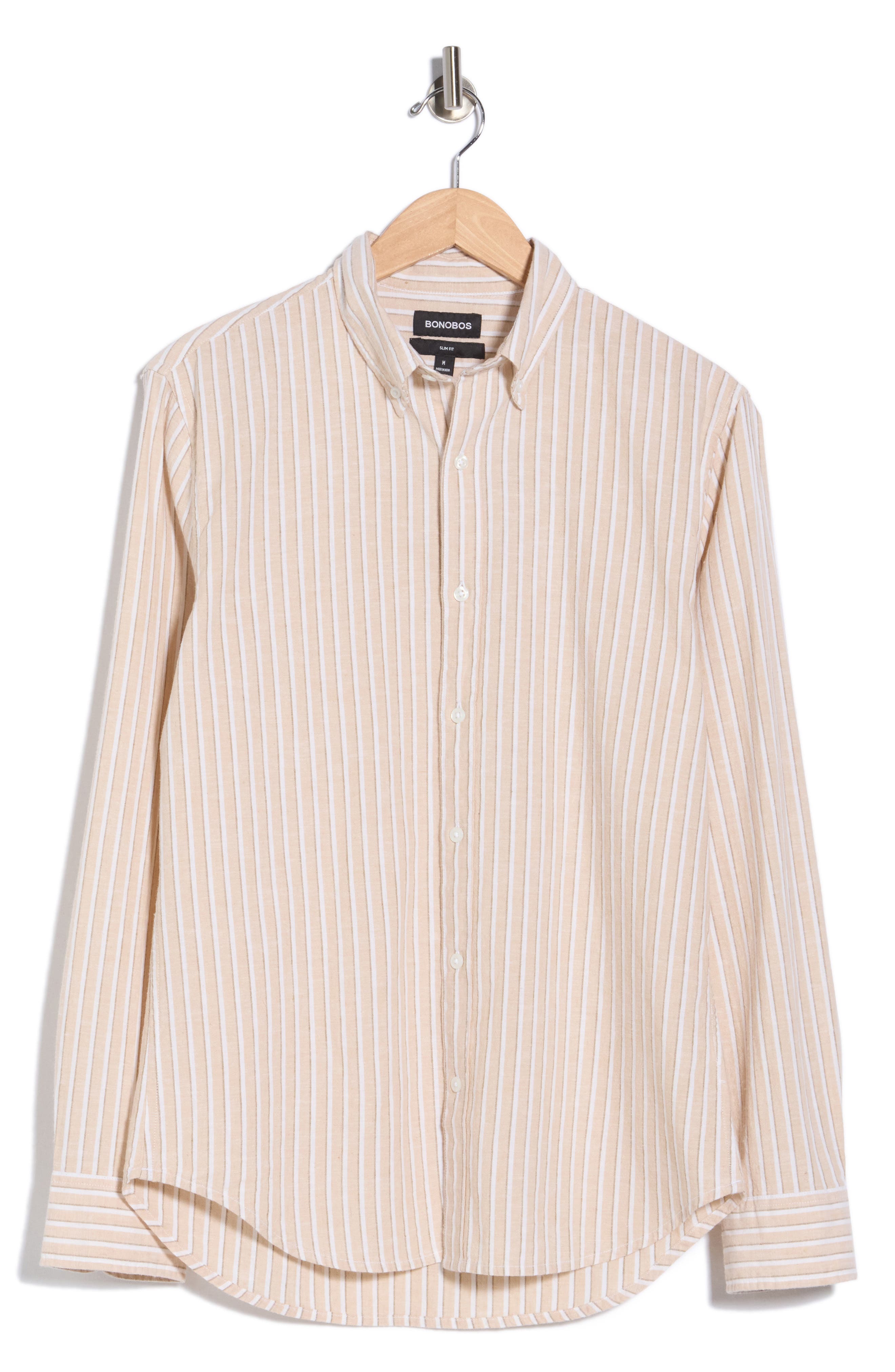 selected CREAM/ WHITE STRIPE