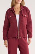 Nanette Lepore Play Quilted Knit Jacket