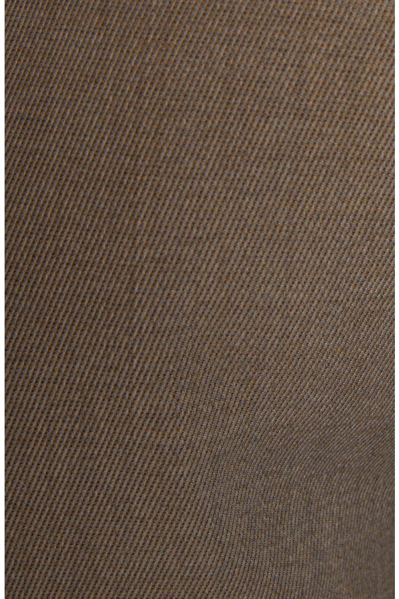 Pleated Multicolor Wool Twill Dress Pants, Alternate, color, GREY/ OCHRE MELANGE