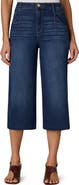 Wit & Wisdom Wyatt Skyrise V-Pocket Wide Leg Denim Culottes