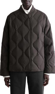 COS Oversize Quilted Down & Feather Jacket