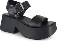 Candie's Leni Ankle Strap Platform Sandal