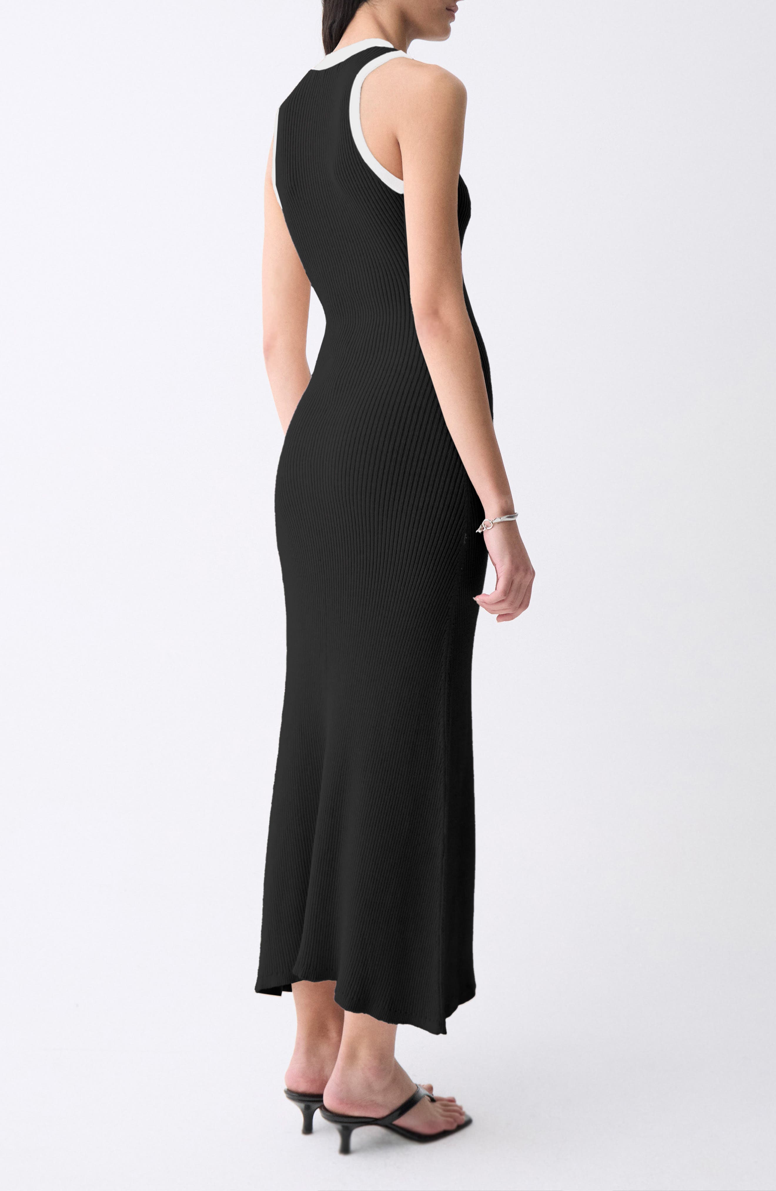 Vila Sleeveless Rib Sweater Dress - image 2