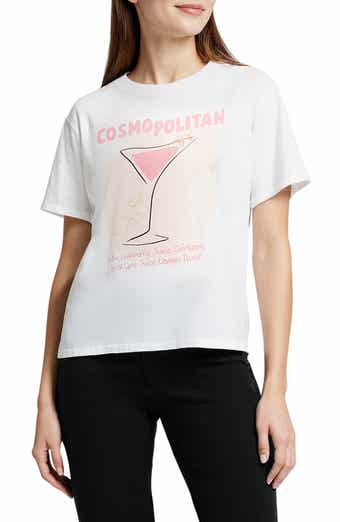 Wildfox Jamie Cosmopolitan Graphic T-Shirt