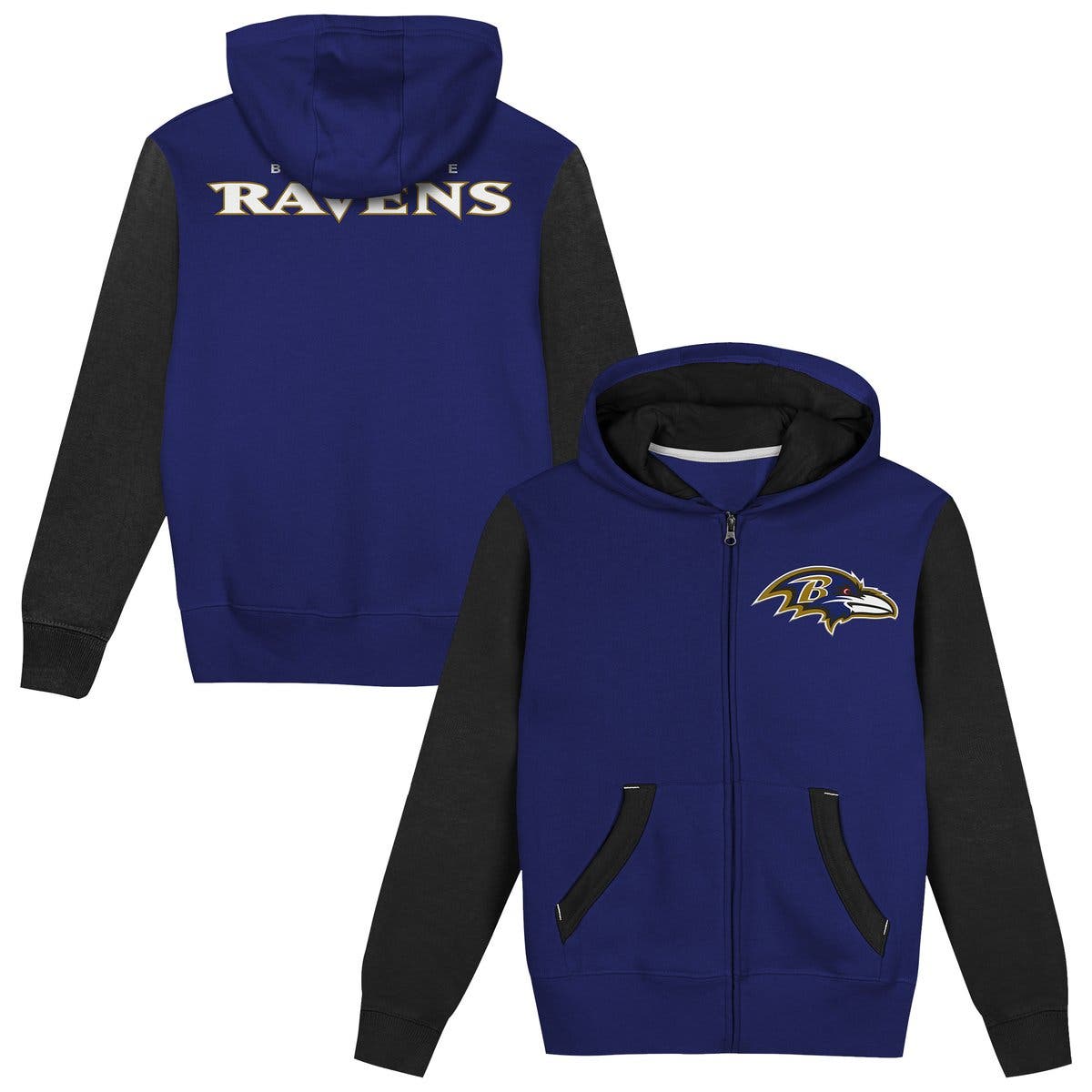 Outerstuff Toddler Outerstuff Purple/Black Baltimore Ravens Stadium ...