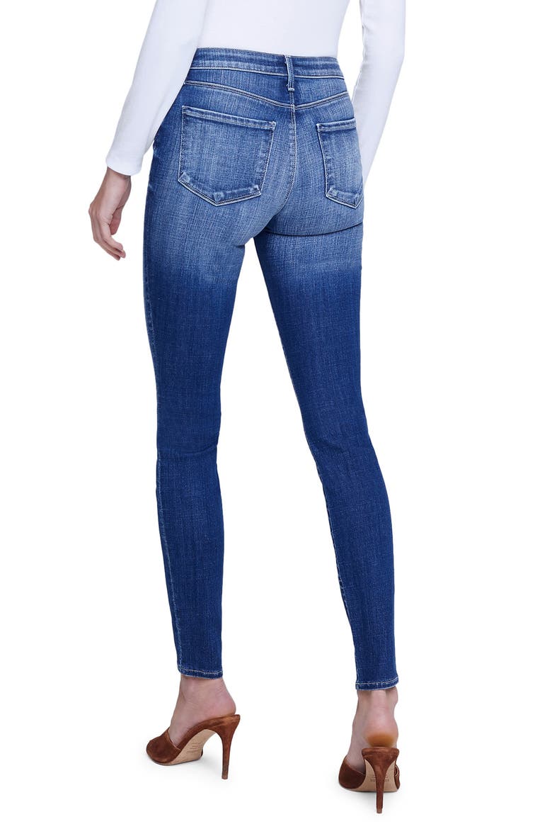 Marguerite High Waist Skinny Jeans, Alternate, color, CASTAIC