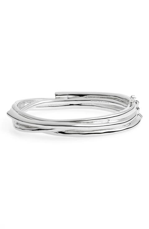 Coil Hinged Bangle