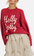 Blu Pepper Holly Jolly Pullover Sweater