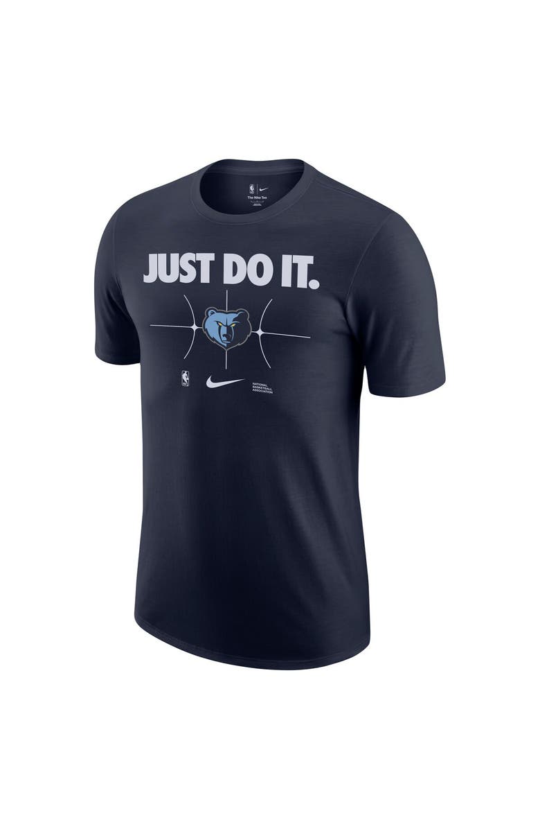 Nike Men's Nike Navy Memphis Grizzlies Just Do It T-Shirt, Alternate, color, Navy