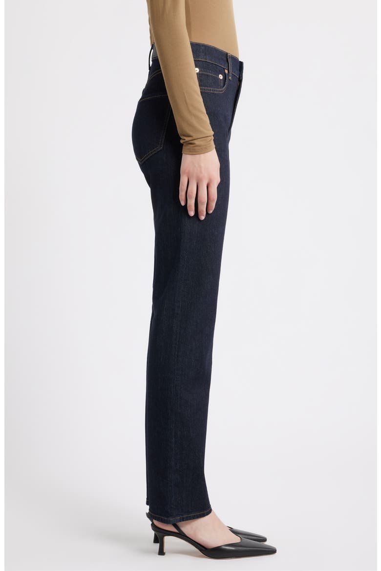 Topanga High Waist Straight Leg Jeans, Alternate, color, MIDNIGHT BLUE