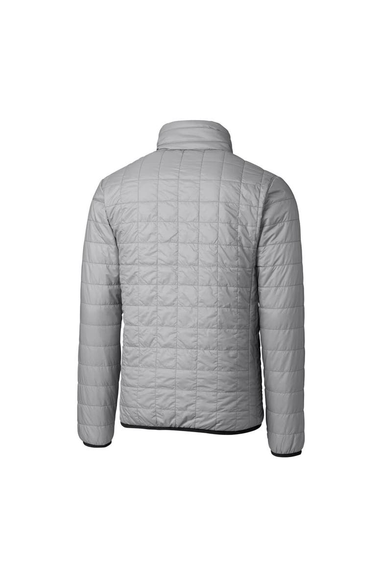 Cutter & Buck Men's Cutter & Buck Gray Texas Tech Red Raiders Alumni Logo Rainier PrimaLoft Eco Insulated Full-Zip Puffer Vest, Alternate, color,