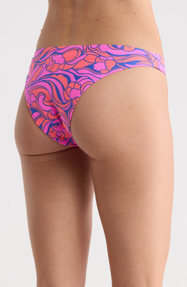 Maaji Sublimity Reversible Bikini Bottoms, Alternate, color, Pink