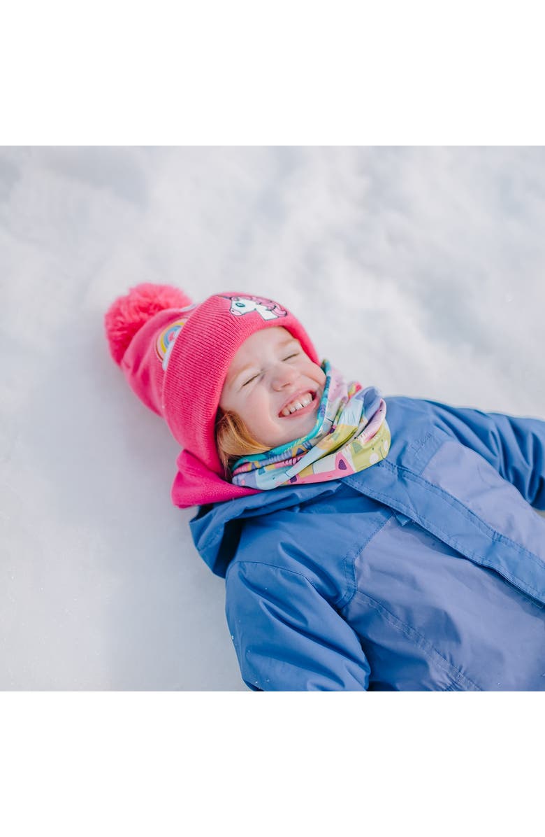 Turtle Fur Kids Unicorn Pom Winter Hat, Alternate, color,