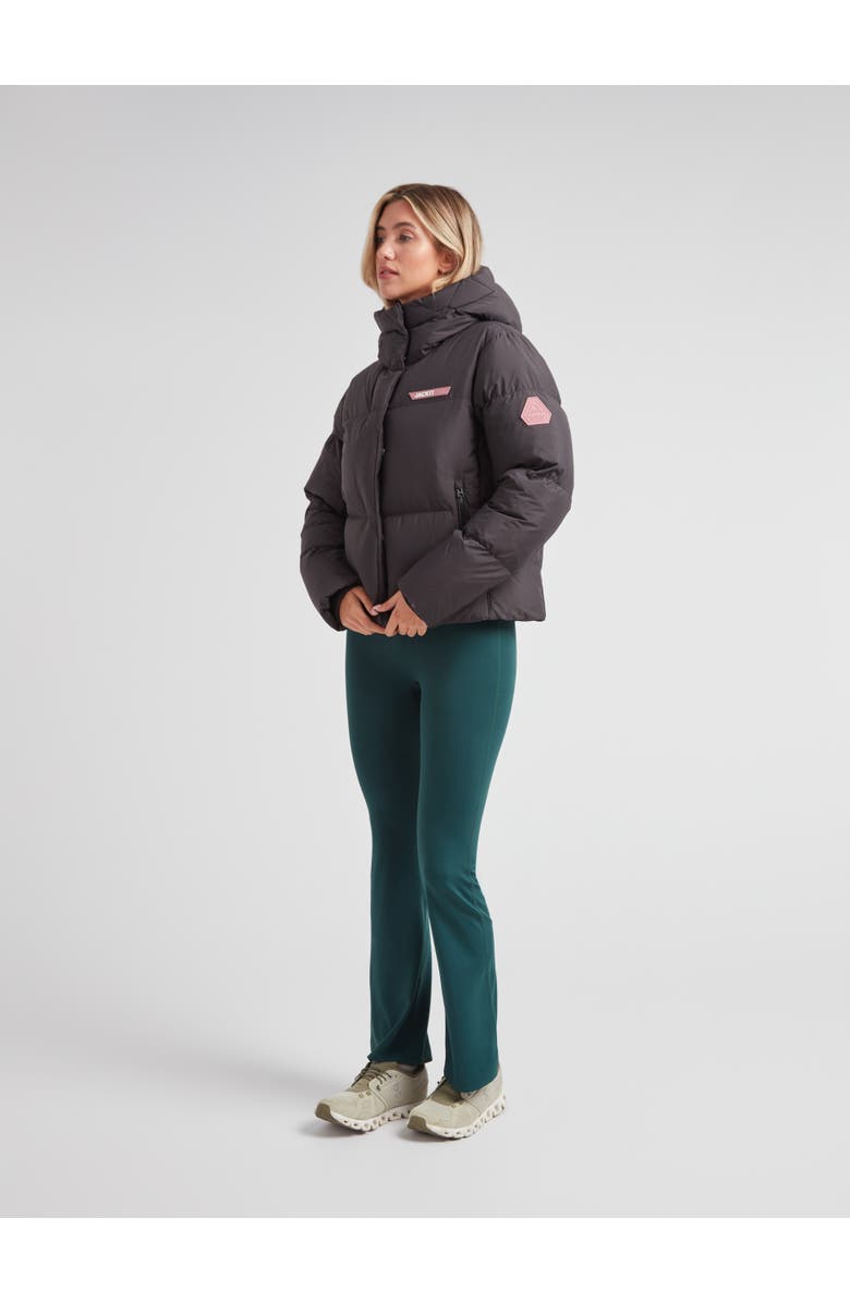 JACK1T Star Shower Long Sleeve Puffer Jacket, Alternate, color, Black