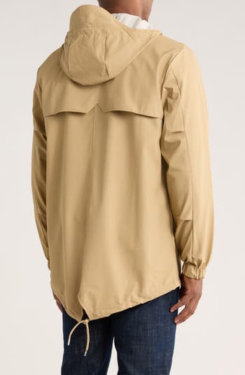 Fishtail Hooded Waterproof Rain Jacket