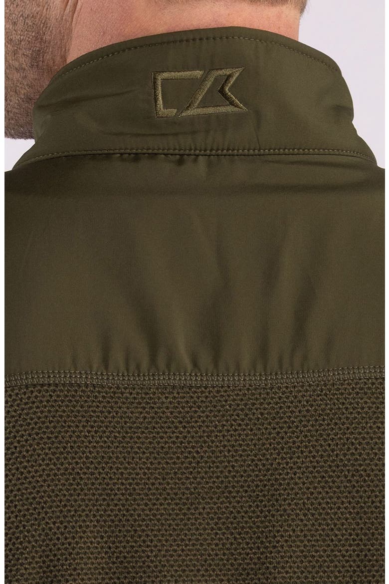 Hunts Point Mixed Media Vest, Alternate, color, POPLAR