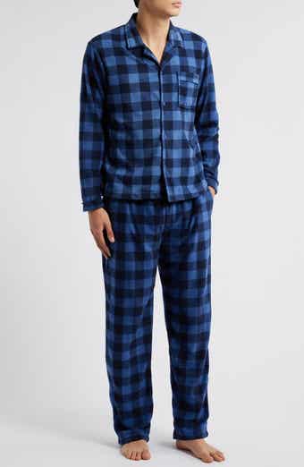 SLEEPHERO Buffalo Check Fleece Pajamas